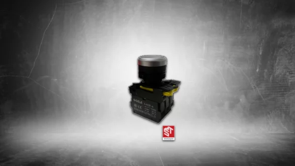 Beyaz Işıklı Toggle Switch Buton LA115-A5-20TD W23 - Görsel 3